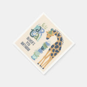 キラフェティーパーティー子供の誕生日パーティー スタンダードカクテルナプキン (角)