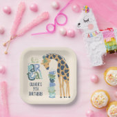 キラフェティーパーティー子供の誕生日パーティー ペーパープレート (パーティー)