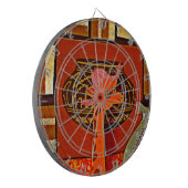 キラフェハットアートプリント ダーツボード (正面左)