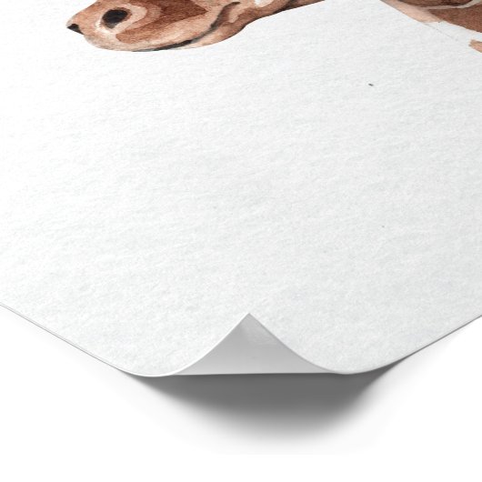 キラフェファミリーポートレートファミリーフォーディコレ子供部屋 ポスター (角)