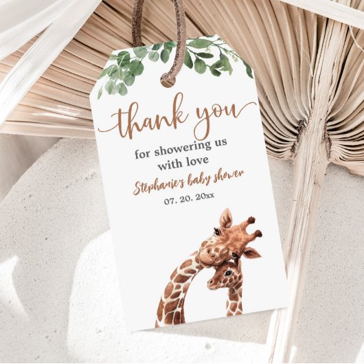 キラフェベビーシャワーラベル ギフトタグ