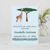 キラフェベビーシャワー招待状 招待状 (スタンド正面)