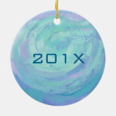 キラフェママアンドベビー セラミックオーナメント (裏面)