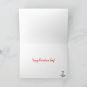 キラフェラブハートバレンタインズカード カード (内部)