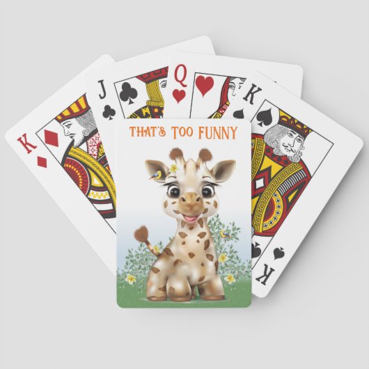 キラフサファリお洒落ー トランプ (裏面)