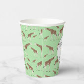 キラフジャングルサファリ動物の誕生日パーティー 紙コップ (右)