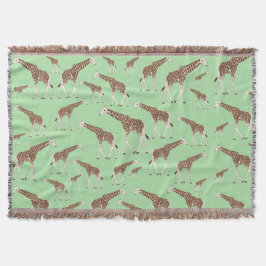 キラフジャングルサファリ動物 スローブランケット