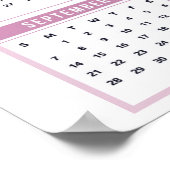 キラリかわいらしー2025カレンダー ポスター (角)