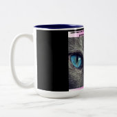 キラリと光る目 ツートーンマグカップ (左)