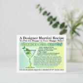 キラントロディルマルティーニレシピはがき ポストカード (スタンド正面)