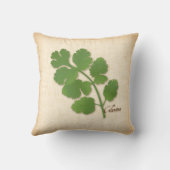 キラントロハーブ クッション (裏面)