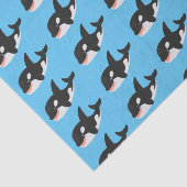 キラーおもしろいホエールオルカかわいい漫画イラストレーション 薄葉紙 (詳細)