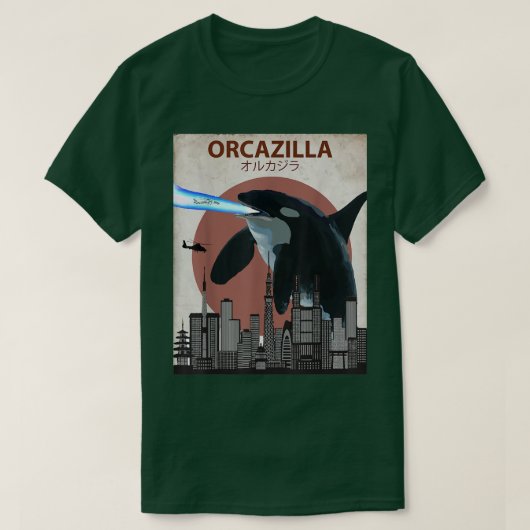キラーおもしろいホエー   ルオルカ愛好家ギフト  Tシャツ (デザイン正面)