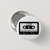 キラーぶんぶん言う音の浮遊物ボタン 缶バッジ (正面&裏面)