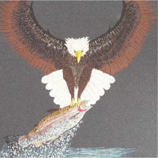 キラーイーグル シール (正面)