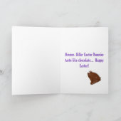 キラーイースターのウサギカード シーズンカード (内部)