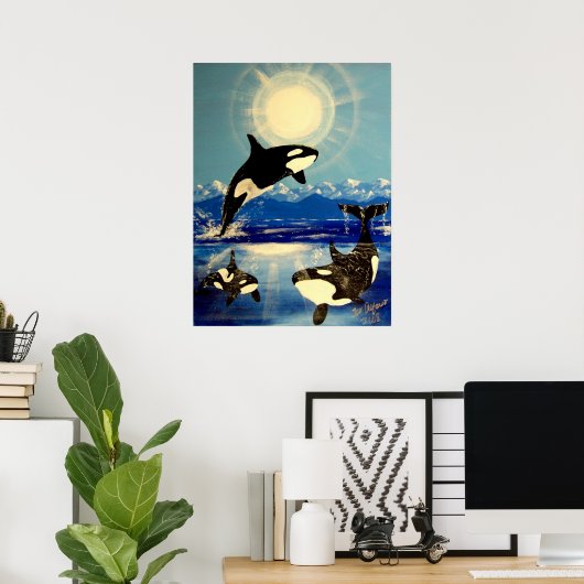 キラーオルカ ポスター (ホームオフィス)