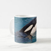 キラークジラの頭 コーヒーマグカップ (正面左)