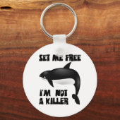 キラークジラ – オルカ キーホルダー (正面)