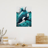 キラークジラ ポスター (キッチン)