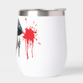 キラーシュルーム – 不気味幽霊とナイフ (左面)