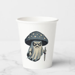キラー'シュルーム – 不気味幽霊とナイフ 紙コップ