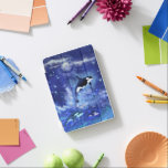 キラーゼールズブルーフルムーンiPad Air カバー<br><div class="desc">青い満月のiPadのカバーにキラークジラ</div>