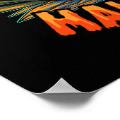 キラーテディベアハロウィーンジャック – o – ランタン ポスター (角)