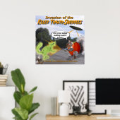 キラートマトリスの侵入 ポスター (ホームオフィス)