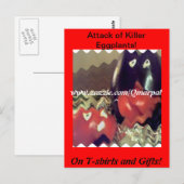 キラーナスの攻撃！ ポストカード (正面/裏面)