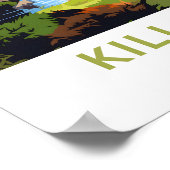 キラーニーアイルランドトラベルプリント ポスター (角)