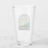 キラーニーナショナルパークアイルランドトラベルアートヴィンテージ タンブラーグラス (裏面)