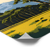 キラーニーナショナルパークヴィンテージトラベルPS ポスター (角)