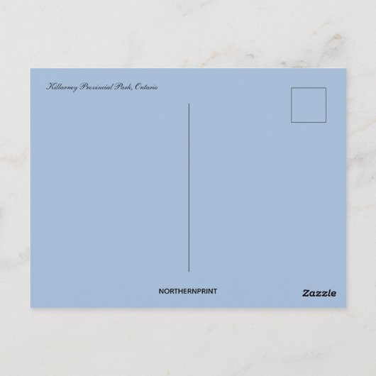 キラーニープロヴィショナルパークオンタリオ ポストカード (裏面)