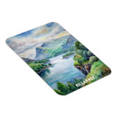 キラーニー国立公園ウォーター絵画カラー マグネット (右側)