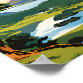 キラーニー国立公園旅行伝統的ポスター ポスター (角)