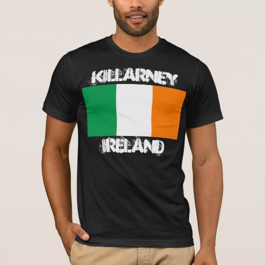 キラーニー、アイルランド国旗 Tシャツ (正面)