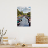 キラーニーcoのロス城に係留されたボート ポスター (キッチン)