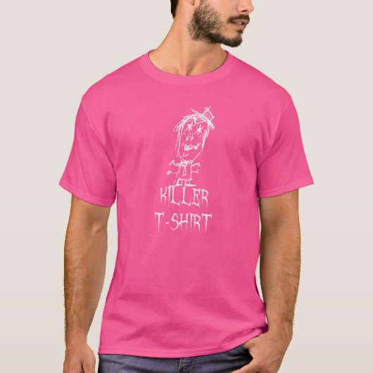 キラーハロウィーンの衣装ワード4 Tシャツ (正面)