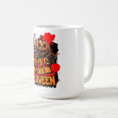 キラーハロウィーンパンプキン コーヒーマグカップ (正面右)