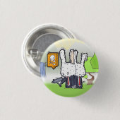 キラーバニー 缶バッジ (正面&裏面)