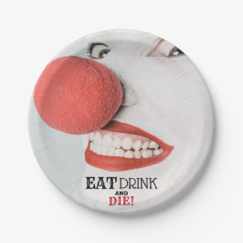 キラーピエロ、ハローウィンパーティ ペーパープレート