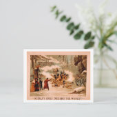 キラーフィー「Around the World」インディアン大虐殺 ポストカード (スタンド正面)