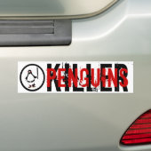 キラーペンギン バンパーステッカー (車上)