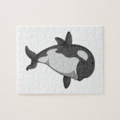 キラーホエールアットヨガフィットネスイン・スタンド ジグソーパズル (横)