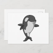 キラーホエールアットヨガフィットネスイン・スタンド ポストカード (正面/裏面)