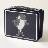 キラーホエールアットヨガフィットネスイン・スタンド メタルランチボックス (裏面)