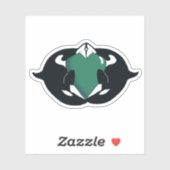 キラーホエールオルカステッカー シール (シート)