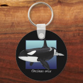 キラーホエールキーチェーン キーホルダー (正面)