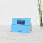 キラーホエールスターライト海のグリーティン感動的グ カード (裏面)